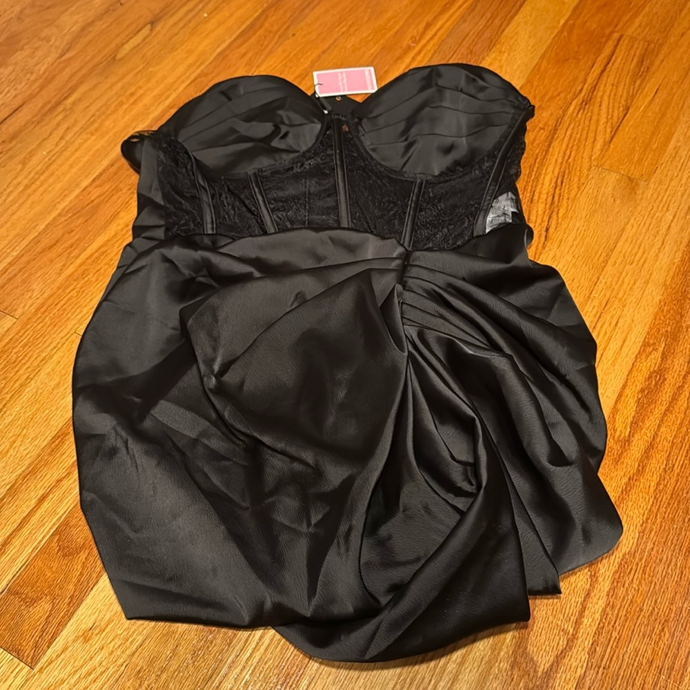 Pretty little thing size 12 black dress